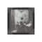7" Reading Woman Tabletop Décor in Black Frame with Filigree Corners by Ashland®